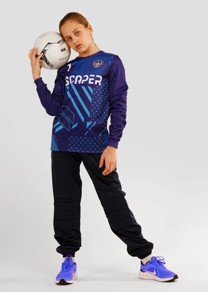 Детская вратарская футбольная форма FUT-K24-SUBL