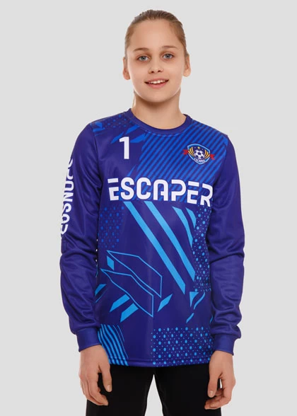 Футбольный вратарский лонгслив для девочек FUT-K24.1-SUBL
