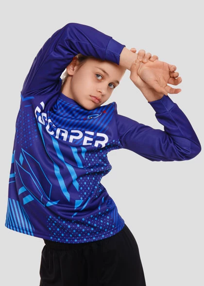 Футбольный вратарский лонгслив для девочек FUT-K24.1-SUBL